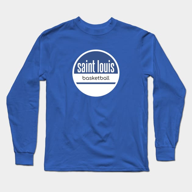 saint louis basketball Long Sleeve T-Shirt by BVHstudio